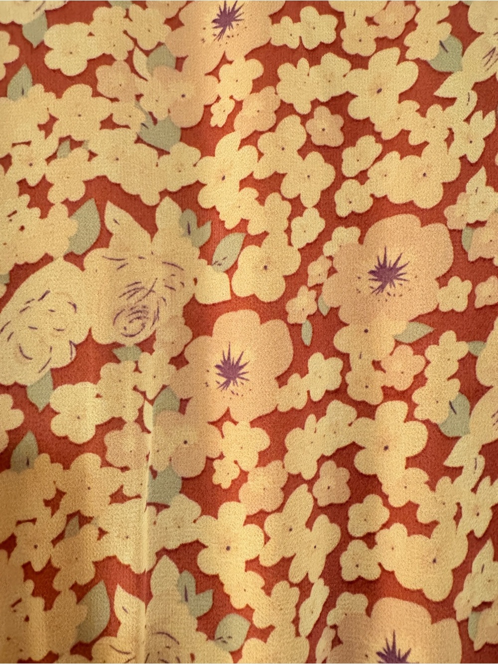 Sabo Skirt Pink Floral Babydoll Dress, XS - Picture 11 of 13